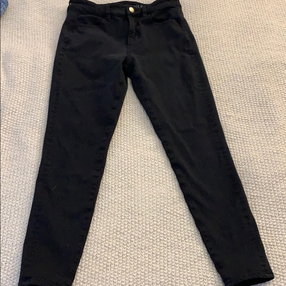 American eagle black high rise leggings